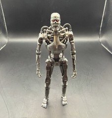 Terminator Endoskelton T-800 6” Action Figure 2009 Playmates Toy W/ Light Piping