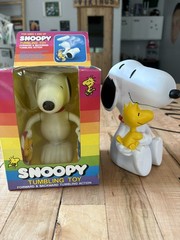 VTG 1985 Snoopy Tumbling Toy New Original Box Rare Collectible Sealed