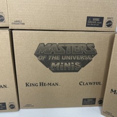 Masters Of The Universe Minis Full Set Of 6 Minifigure 2 Packs New, 12 mini figs