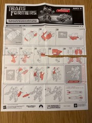 Transformers Movie IRONHIDE Voyager 2007 Complete w/ Manual (ripped, see pics)