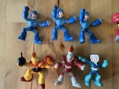 Nintendo Mega Man / Rock Man 1995 Bandai Capcom PVC figure NMC lot