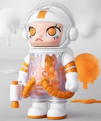 POP MART 100% Mega Space Molly Anniversary 2-A Series Figure Confirmed Toy Doll