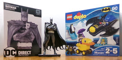 FATHER & SON BATMAN SPECIAL DEAL STATUE #’D BRIAN BOLLAND & LEGO DUPLO 10823