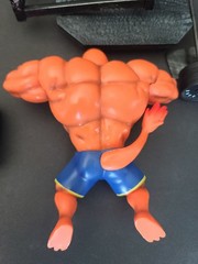 Pokémon Fitness Muscle Man Weight Lifter Charmander Figure
