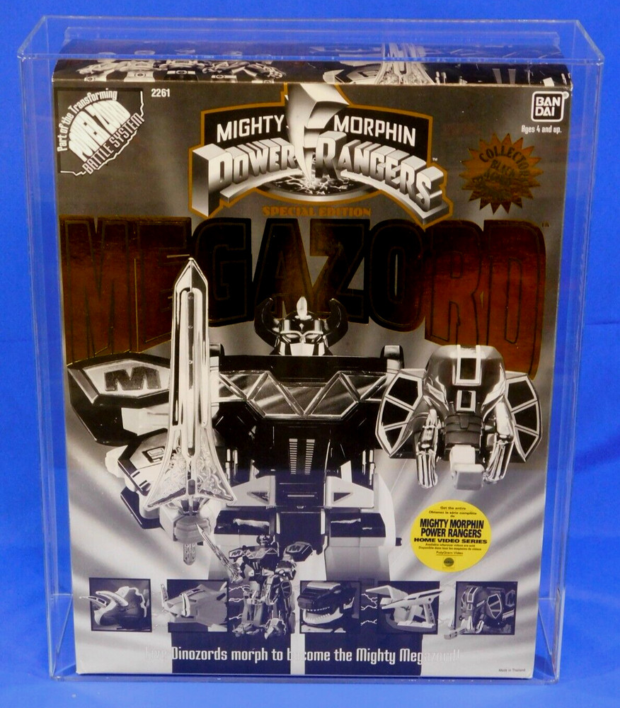 MIGHTY MORPHIN POWER RANGERS BLACK & GOLD SPECIAL EDITION MEGAZORD AFA 85 1994