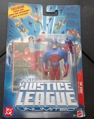 Mattel Justice League Unlimited Lot Hawk, Dove, The Atom, Batman