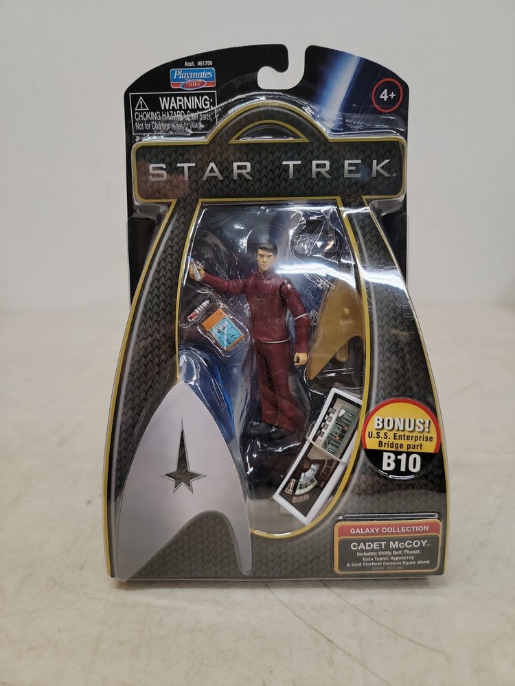 Star Trek Galaxy Collection Cadet McCoy Playmates 3.75 Inch Action Figure B10