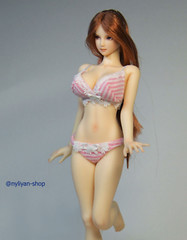 UANDD Doll 1/6 No Finger Bone Seamless Large Bust Anime Body 12″Female Figure