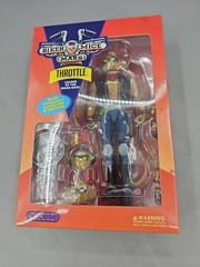 Biker Mice From Mars Throttle w Sprocket Launcher Hotdog Nacelle Figure 2024 New