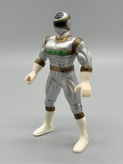 5.5″ SILVER RANGER 1998 Power Rangers in Space PRiS Vintage Action Figure Bandai
