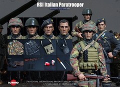 UJINDOU UD9068 RSI Italian Paratrooper Northern Italy 1/6 Figure Model Pre-order