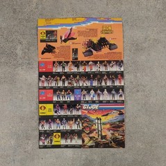G.I. Joe Toy Advertisement Insert Checklist · Free Shipping