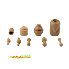 Universal 9Pcs Neck Joint Connector Fit 1/6 Scale 12″ Head Sculpt Hot Toys Body