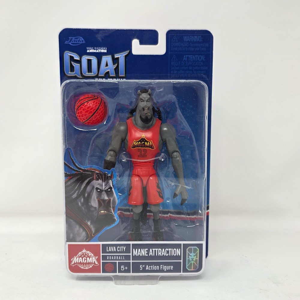 2026 Goat The Movie Mane Attraction 5″ Figure with Roarball Jada Toy NEW