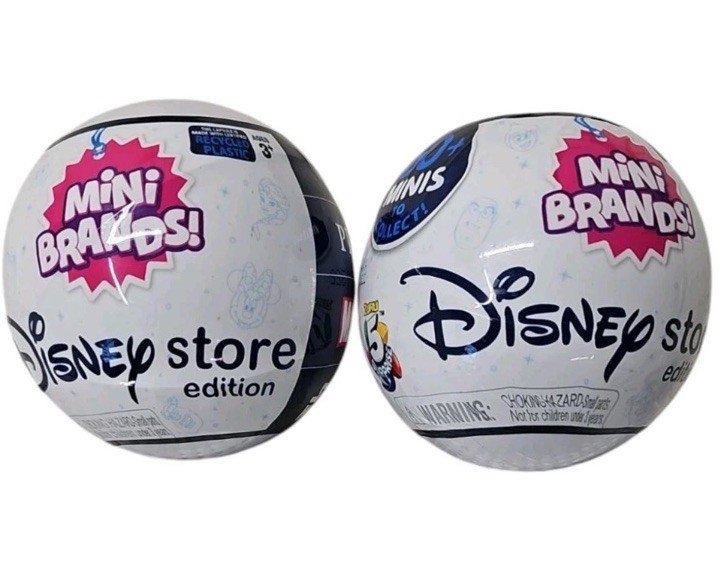 ZURU 5 Surprise MINI BRANDS Disney Store Edition Series 1 Ball Lot Of 2 New