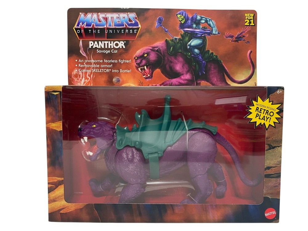 Masters of the Universe Origins PANTHOR Savage Cat Action Figure 2020 Mattel