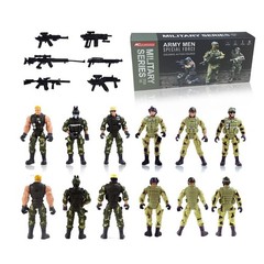 Army Men Action Figures,Soldiers Toys for Boys Age 47,Military Playset Action…