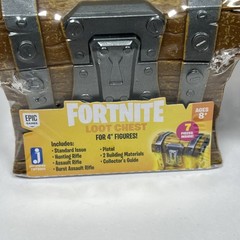 SEALED Fortnite Loot Chest LOT for 4″ Figures Standard Issue Bogey Bag