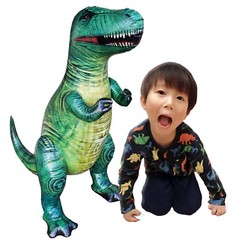 Jet Creations Inflatable Triceratops Spinosaurus Trex Coloring Book Party Toy