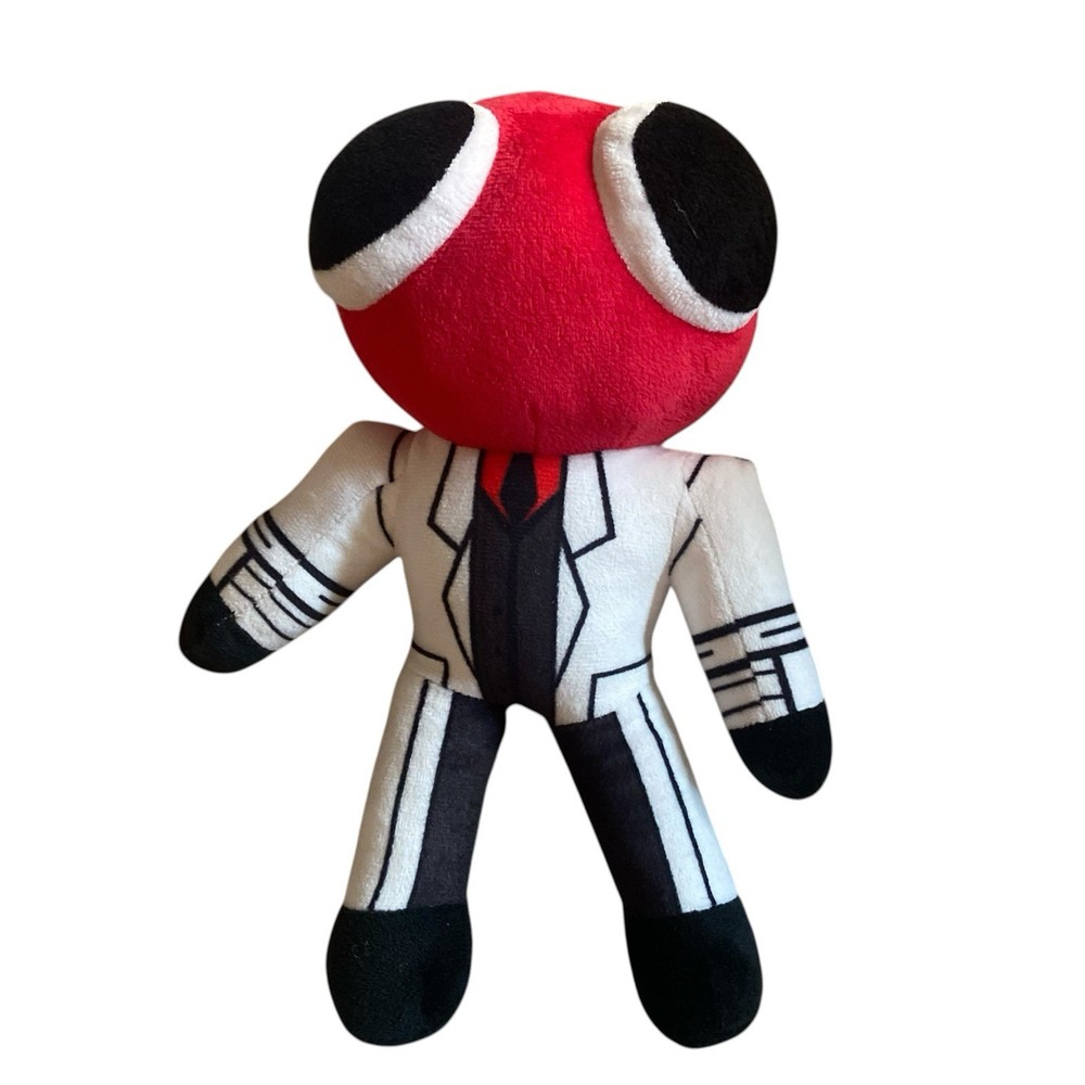 Rainbow Friends Plush Toy The Scientist 11 Inches Excellent Condition Red Ant