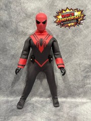 Custom 8″ Mego Scale SpiderMan Assassin Peter Parker Action Figure & NO Box