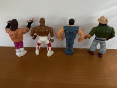 WWF Hasbro 31 Loose Figures Lot Adam Bomb Ludvig Borga Owen Hart Doink And More