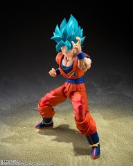 S.H.Figuarts Super Saiyan God Super Saiyan Son Goku ( Blue Power ) Japan New