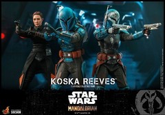 Hot Toys Star Wars The Mandalorian TMS069 Koska Reeves 1/6 Scale Figure In Stock