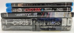 WWE Smackdown vs RAW 2009 Superstars 2 Pack + 5 WWE Blu-ray/DVDs Lot FREE SHIP!