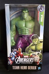 HULK Classic series Titan Hero Avengers Assemble 12” toy figure NRFB Hasbro