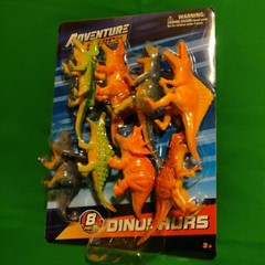 Adventure Force Dinosaur 8 Pieces Ages 3 and Up NEW