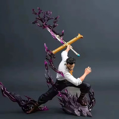 30cm Dracule Mihawk Figure – One Piece PVC Collectible Model Toy for
