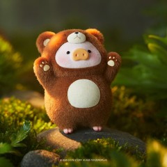 TOP Lulu The Piggy BEAR LULU Collectible Figurines Art Toys Cute Blind Box