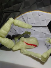 Bridge Worm SCP Figure | Glow in the Dark | Articulated