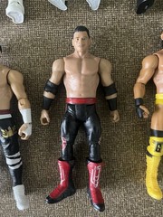 WWE Mattel Basic NXT Lot Of 8 Figures Plus Accessories TJ Perkins Garza Apollo