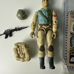 GI Joe Airborne 1983 v1 *100% COMPLETE w/File Card, Near Mint!* Vintage ARAH