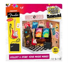 -Mga Miniverse Real Music Record Shop With Exclusive Fender-In Hand