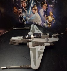 🔥🔥2008 STAR WARS: THE CLONE WARS ARC-170 (SHADOW SQUADRON) FIGHTER – COMPLETE