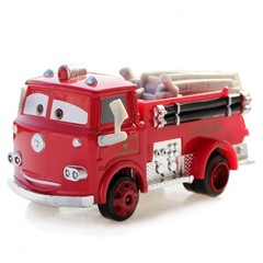 Disney Pixar Cars Firetruck Cow Tractor 1:55 Diecast Frank Model Car Toys Gift