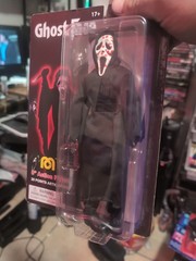 MEGO Monsters Scream GHOST FACE 8″ Action Figure Blood Splatter Variant