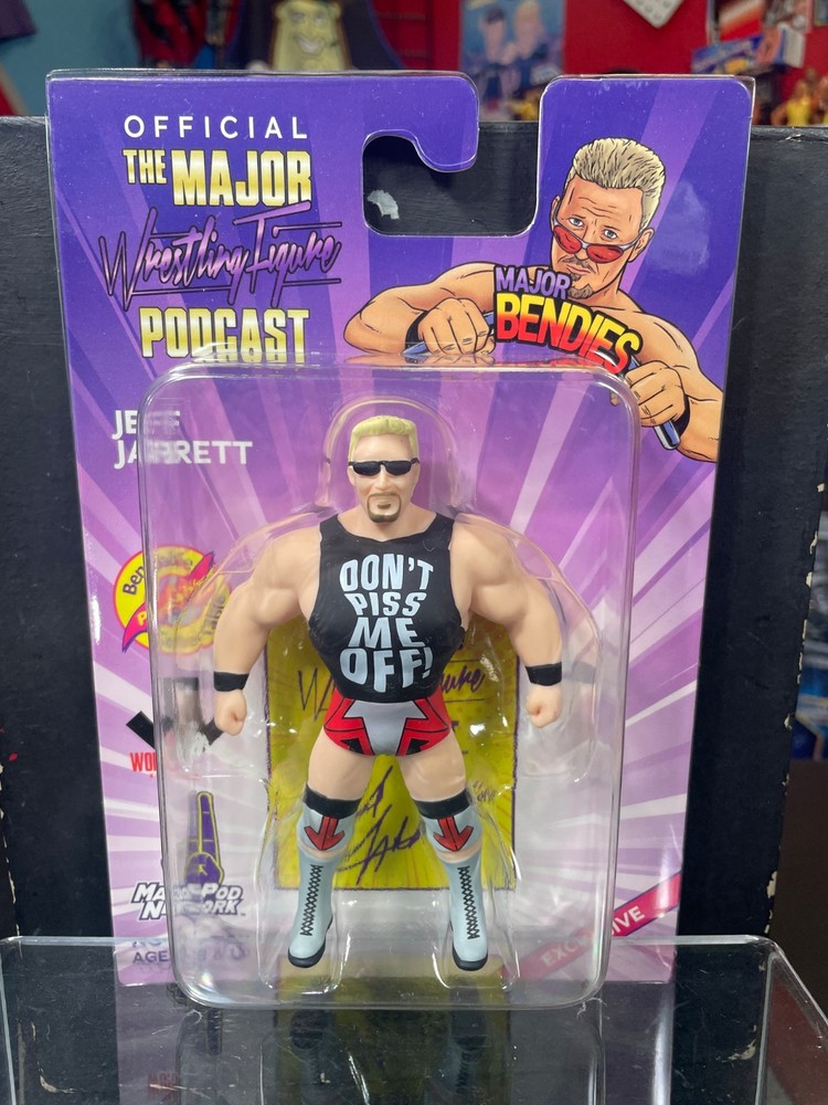 Major Bendies Jeff Jarrett Major Wrestling Figure Podcast WWE WWF Bend-Ems ’99