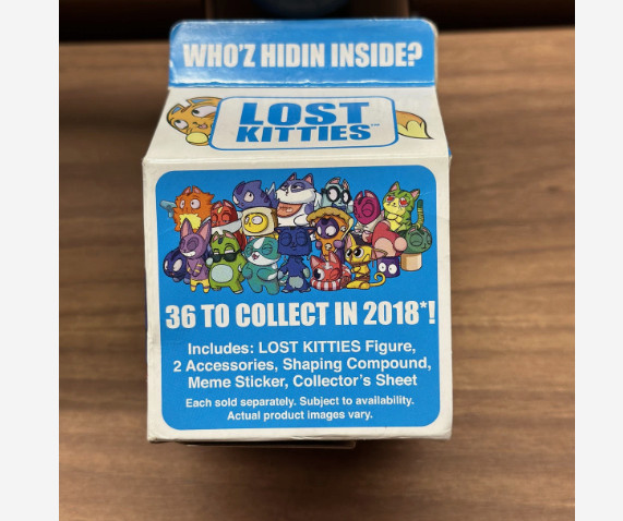 Lost Kitties Figures Blind Box Series 1 . Ages 5+ – Who’z Hidin Inside