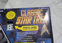 Classic Star Trek TOS Science Tricorder Playmates 1995 Open Box Complete Works