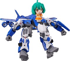 BANDAI TINY SESSION MACROSS F VF-25G MESSIAH VALKYRIE (MICHAEL USE) with RANKA