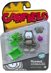 Garfield Wave 1 Nermal Action Figure – 17 Points of Articulation with Yarn &