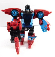 Transformers Generations Legacy Deluxe Autobot Pointblank and Peacemaker