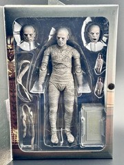 NECA Universal ULTIMATE MUMMY Carl Laemmle Boris Karloff Black & White NEW