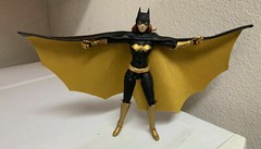 Custom Batgirl Wired Cape Mcfarlane DC Collectibles 1:12 Batman Not Figure