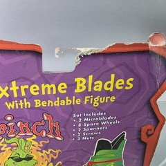 How The Grinch Stole Christmas Extreme Blades & Grinch Figure Dr. Seuss Movie