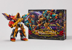 Miniforce Dinosaur Emperor 5-in-1 Transforming Robot Action Figure Toy Official
